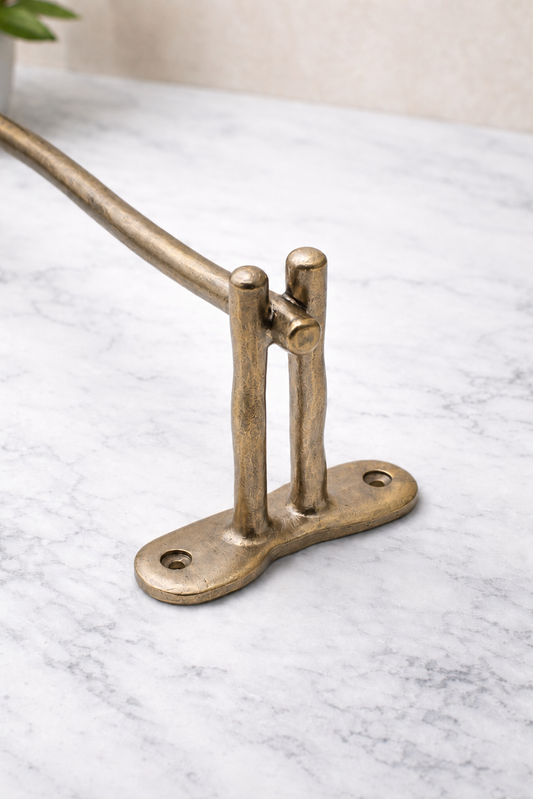 LUXURY SOLID BRASS TOWEL BAR (18") F103