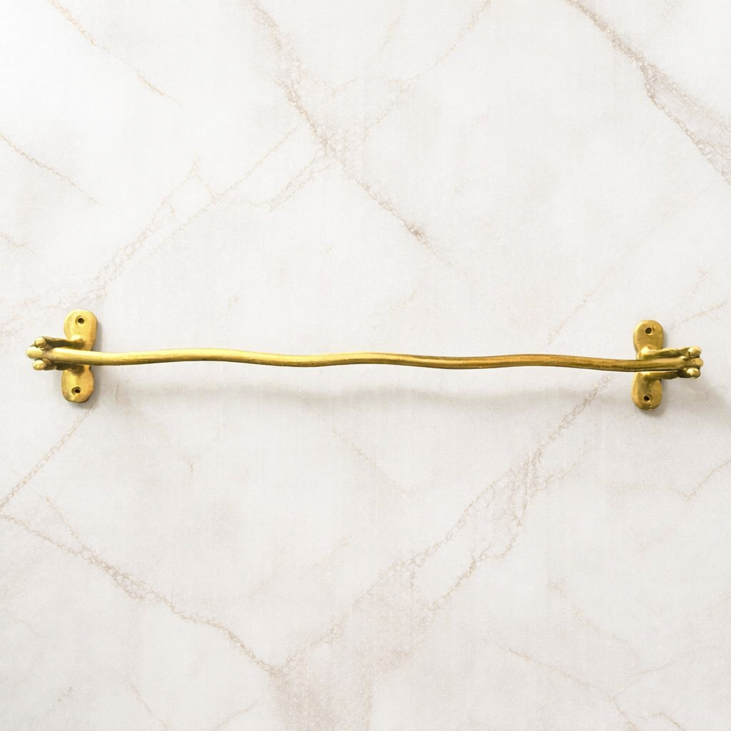 LUXURY SOLID BRASS TOWEL BAR (24") F102