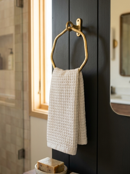 Luxury Solid Brass Towel Ring