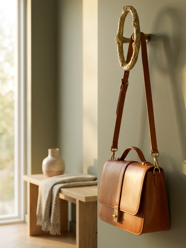 LUXURY SOLID BRASS WALL HOOK F32