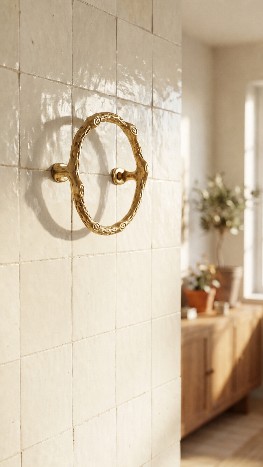 LUXURY SOLID BRASS WALL HOOK F35