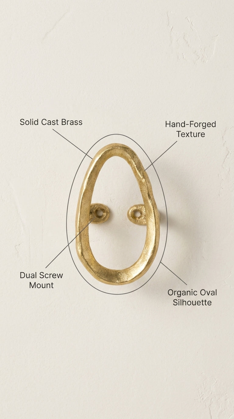 LUXURY SOLID BRASS WALL HOOK F36