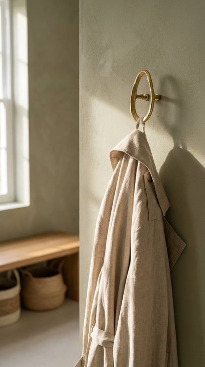 LUXURY SOLID BRASS WALL HOOK F36