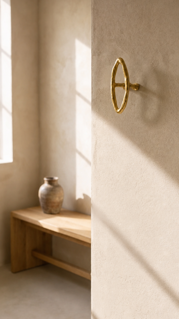 LUXURY SOLID BRASS WALL HOOK F39