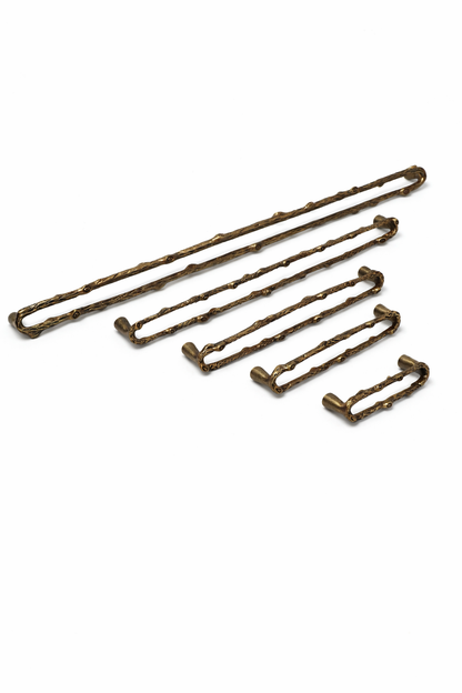 LUXURY TIMBATONE SOLID BRASS DRAWER & CABINET PULL F80-F85