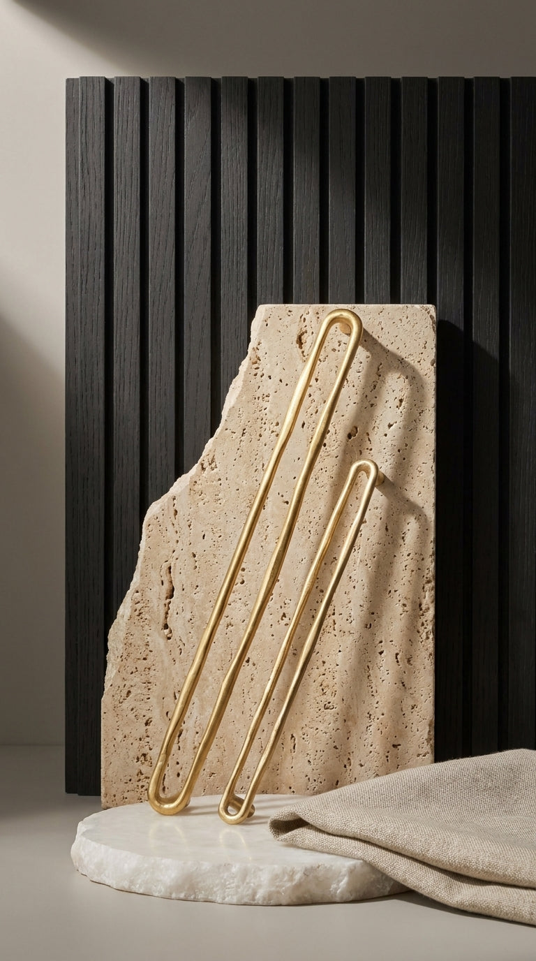 Luxury Solid Brass Drawer, Cabinet & Appliance Pull – F68-F73