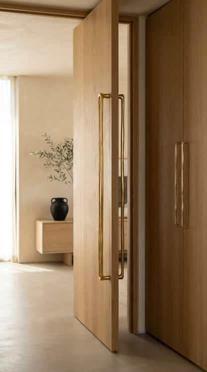 Luxury Solid Brass Drawer, Cabinet & Appliance Pull – F68-F73