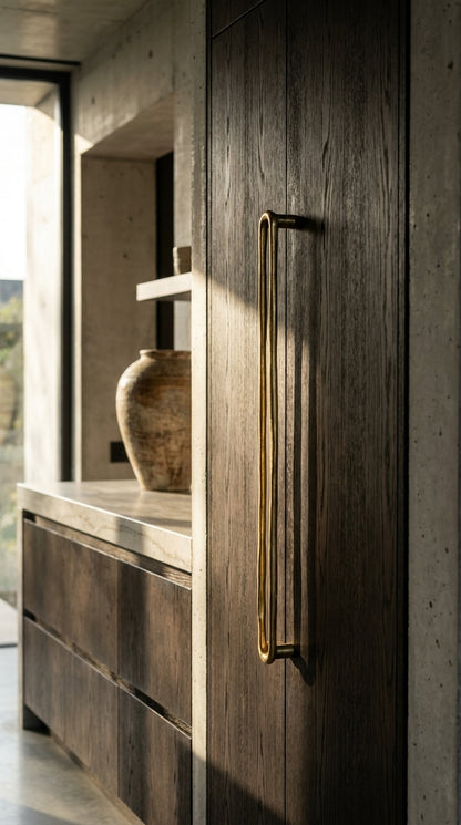 Luxury Solid Brass Drawer, Cabinet & Appliance Pull – F68-F73