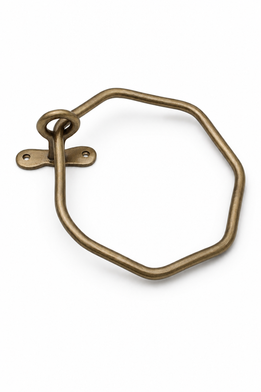 Luxury Solid Brass Towel Ring