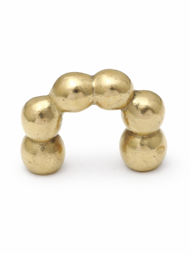 PEBBLE LUXURY SOLID BRASS DOOR PULL