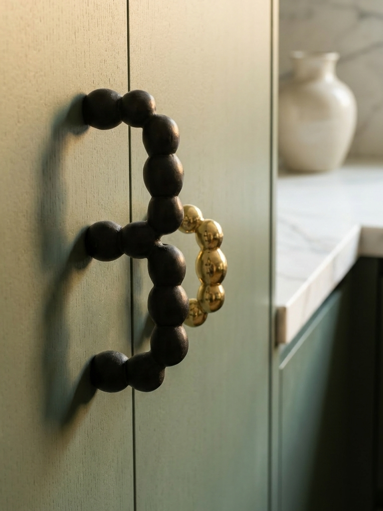Pebble Luxury Solid Brass Cabinet Pull
