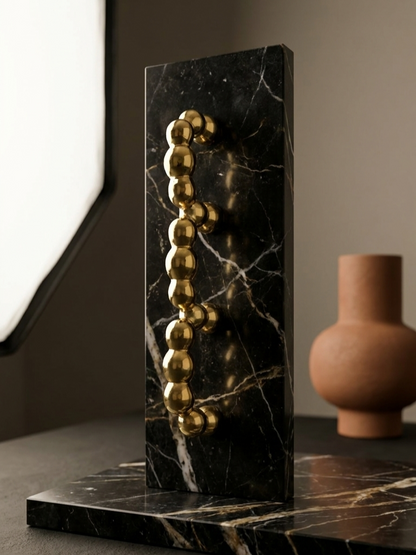 Pebble Luxury Solid Brass Cabinet Pull
