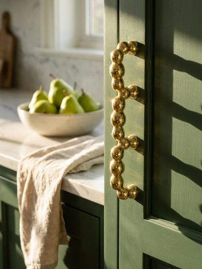 Pebble Luxury Solid Brass Cabinet Pull