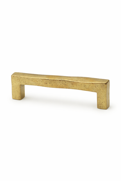 SOLID BRASS DOOR PULL WABI SABI SQUARE F10-F14