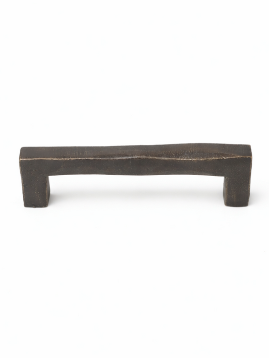SOLID BRASS DOOR PULL WABI SABI SQUARE F10-F14