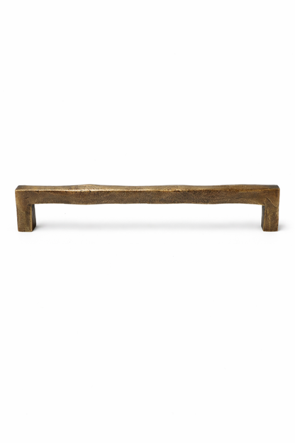 SOLID BRASS DOOR PULL WABI SABI SQUARE F10-F14