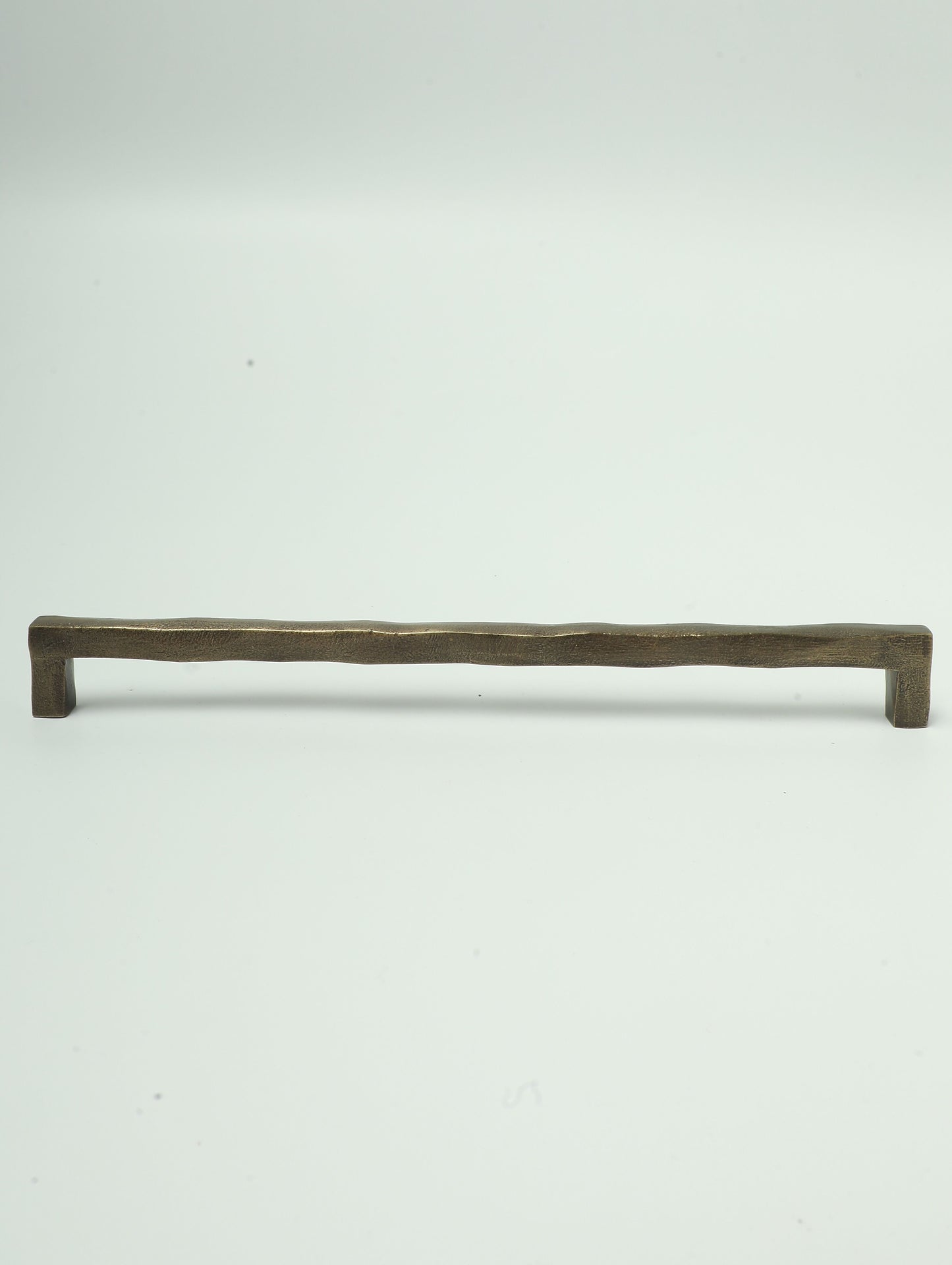 SOLID BRASS DOOR PULL WABI SABI SQUARE