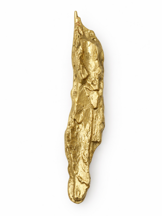 SOLID BRASS DOOR PULL F15