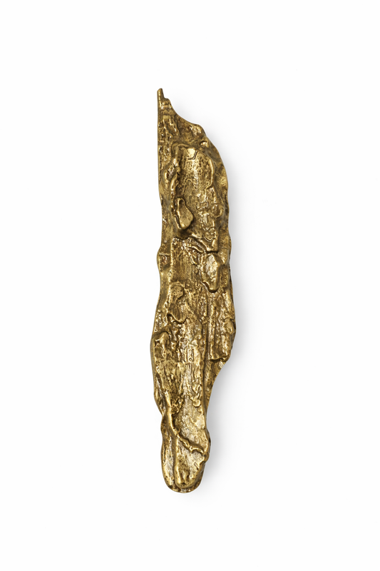 SOLID BRASS DOOR PULL F15