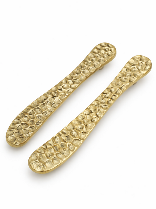 SOLID BRASS DOOR PULL F19