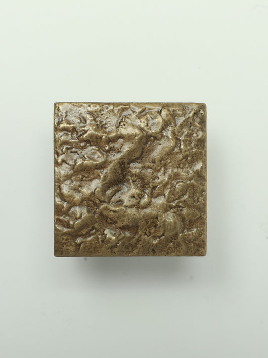 SOLID BRASS DRAWER & CABINET KNOB F49