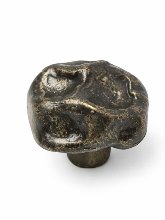 SOLID BRASS DRAWER & CABINET KNOB F53