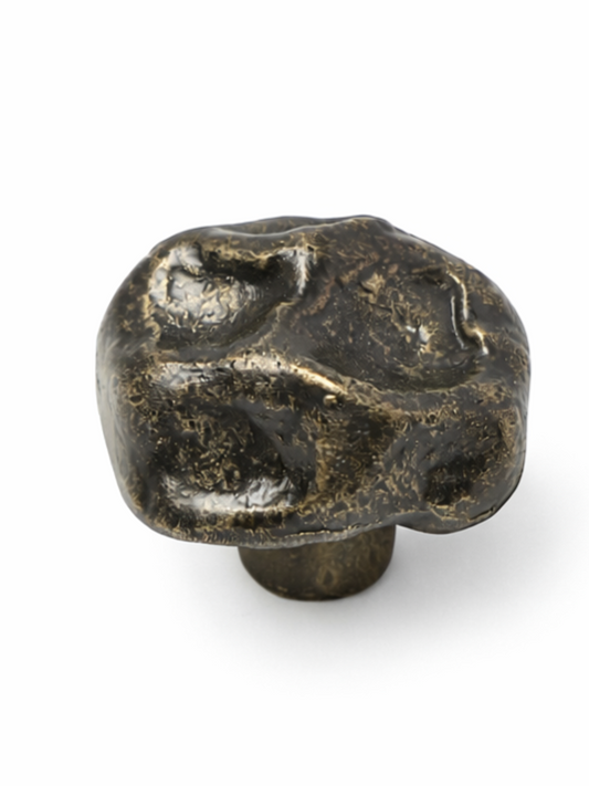 SOLID BRASS DRAWER & CABINET KNOB F53