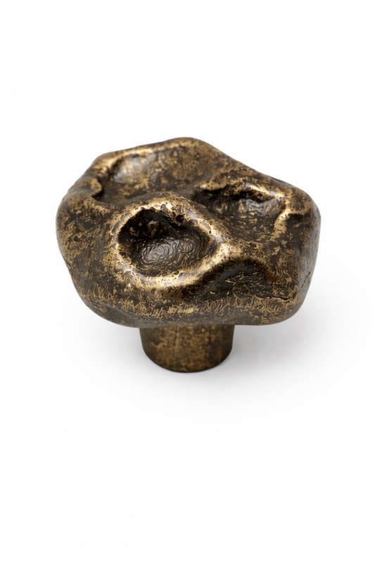 SOLID BRASS DRAWER & CABINET KNOB F53