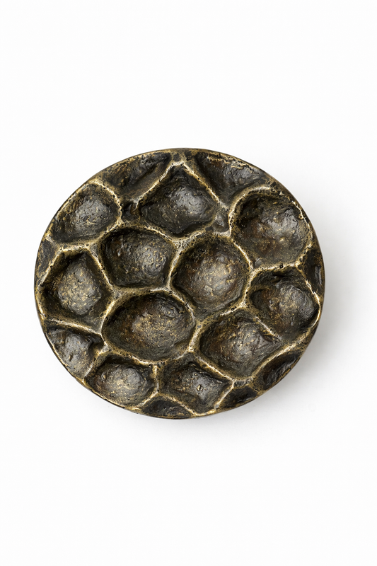 SOLID BRASS DRAWER & CABINET  KNOB F55