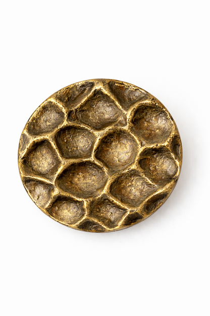SOLID BRASS DRAWER & CABINET  KNOB F55