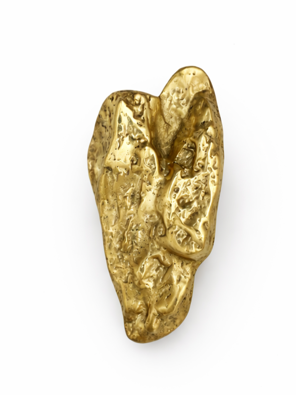 SOLID BRASS DRAWER & CABINET KNOB F59