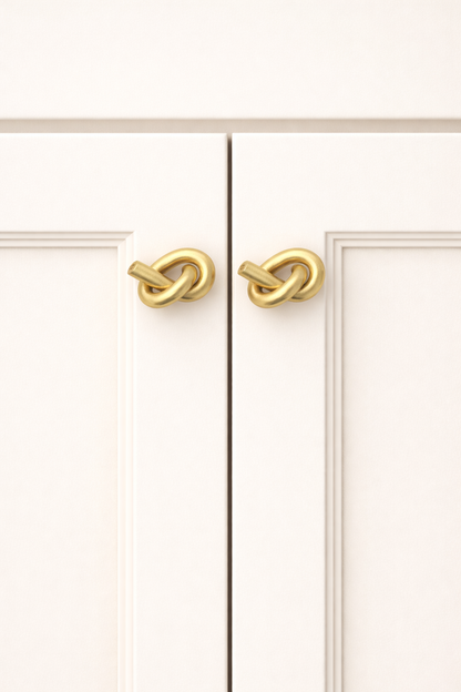 SOLID BRASS DRAWER & CABINET KNOB F61 & F62