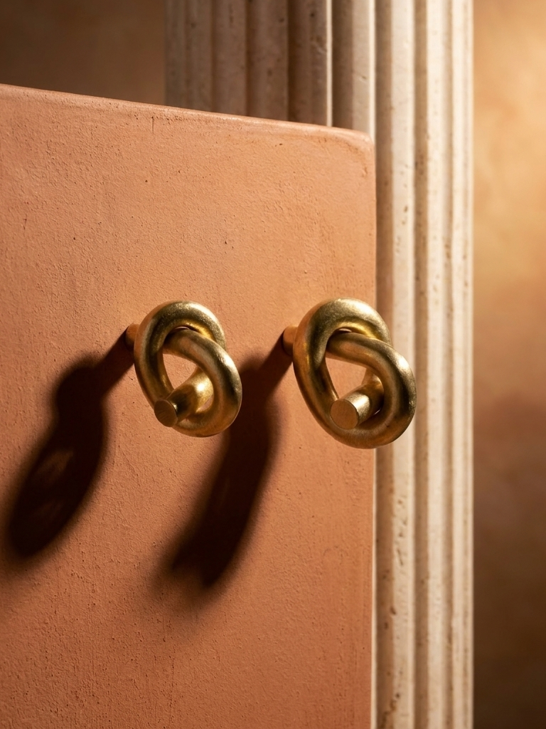 SOLID BRASS DRAWER & CABINET KNOB F61 & F62