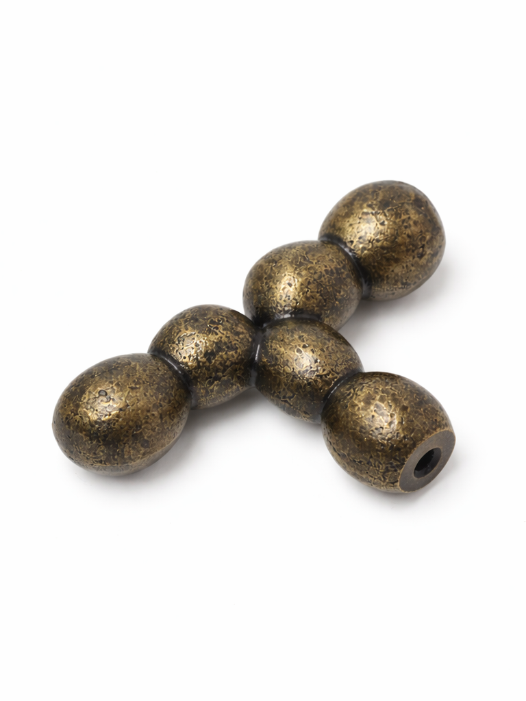 SOLID BRASS DRAWER & CABINET KNOB F65