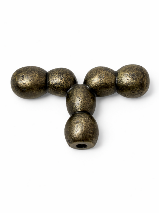SOLID BRASS DRAWER & CABINET KNOB F65
