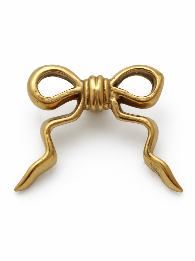 SOLID BRASS DRAWER & CABINET KNOB F66