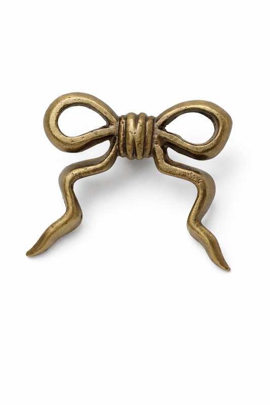 SOLID BRASS DRAWER & CABINET KNOB F66