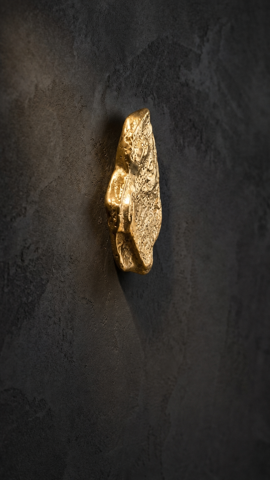 SOLID BRASS WALL HOOK F45