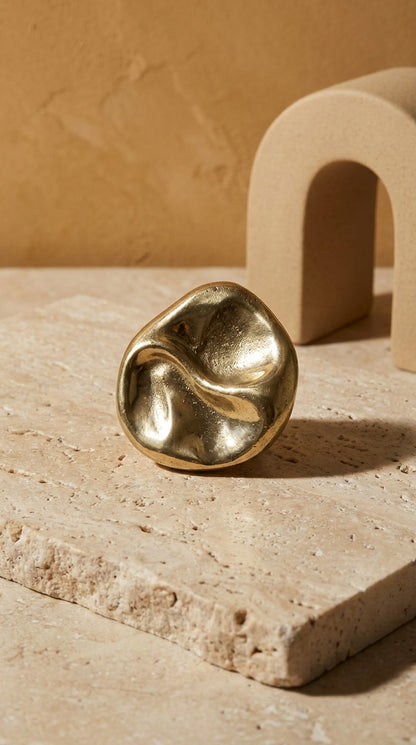 Solid Brass Cabinet and Drawer Knob F51