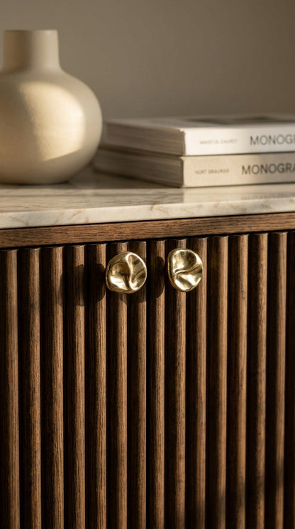 Solid Brass Cabinet and Drawer Knob F51