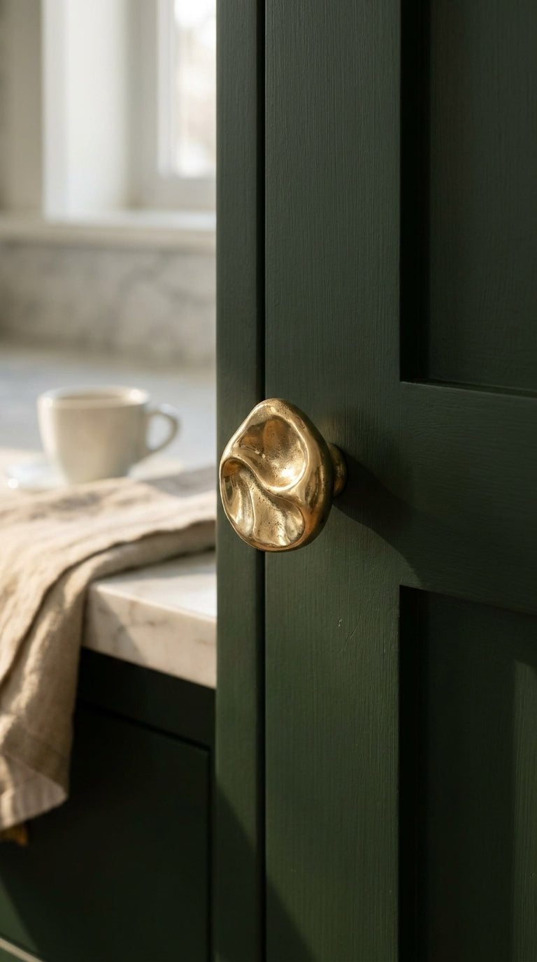Solid Brass Cabinet and Drawer Knob F51