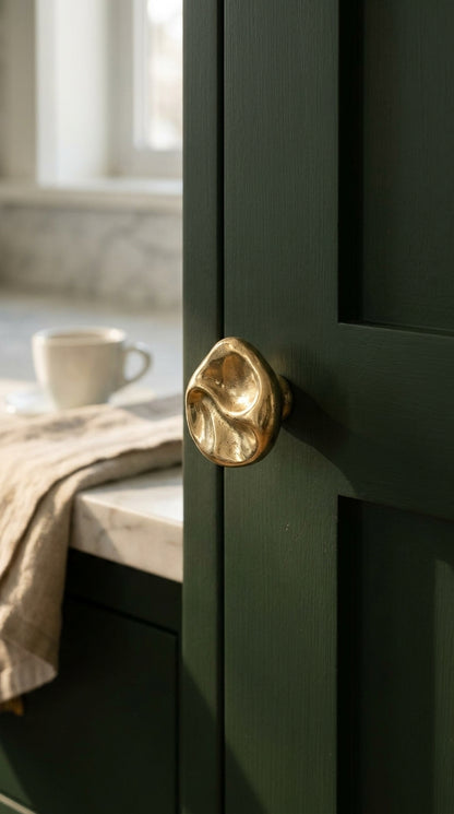 Solid Brass Cabinet and Drawer Knob F51