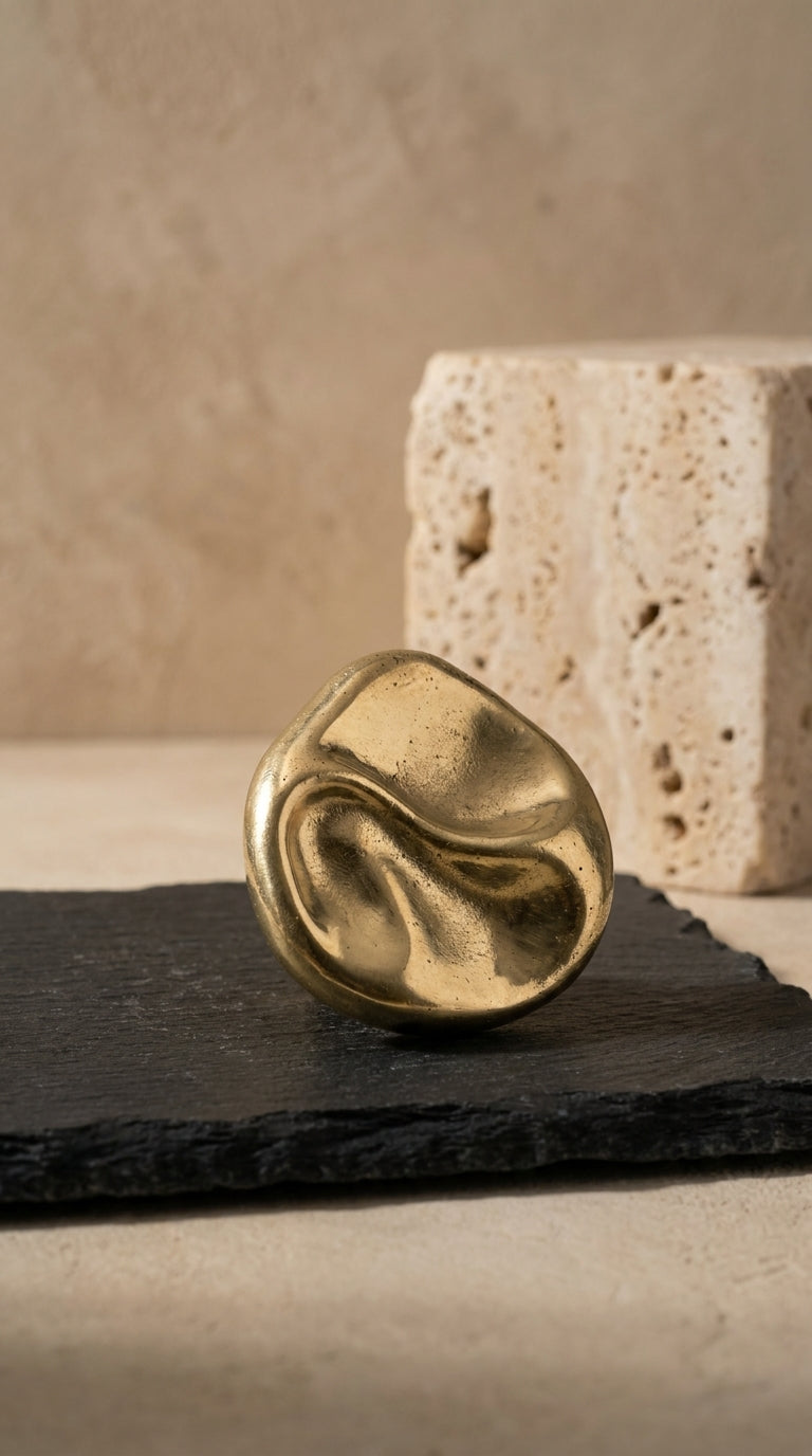 Solid Brass Cabinet and Drawer Knob F51
