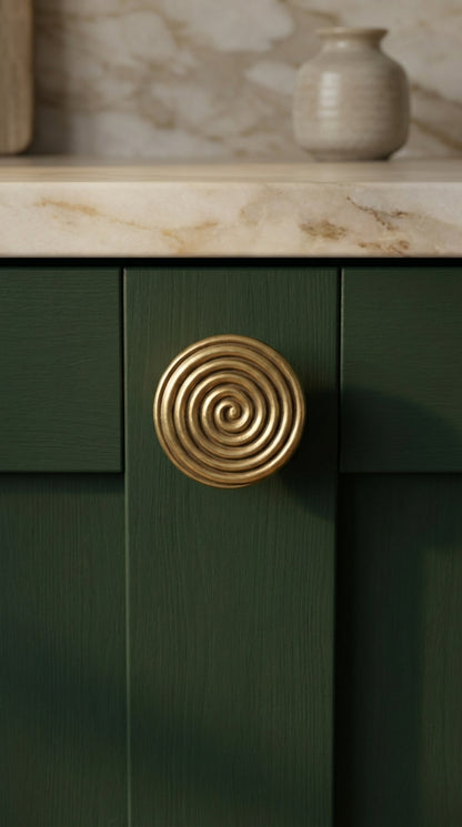 Solid Brass Cabinet and Drawer Knob F56