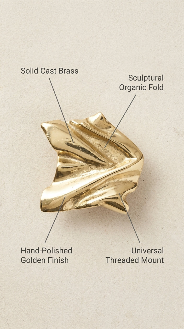 Solid Brass Cabinet and Drawer Knob F67