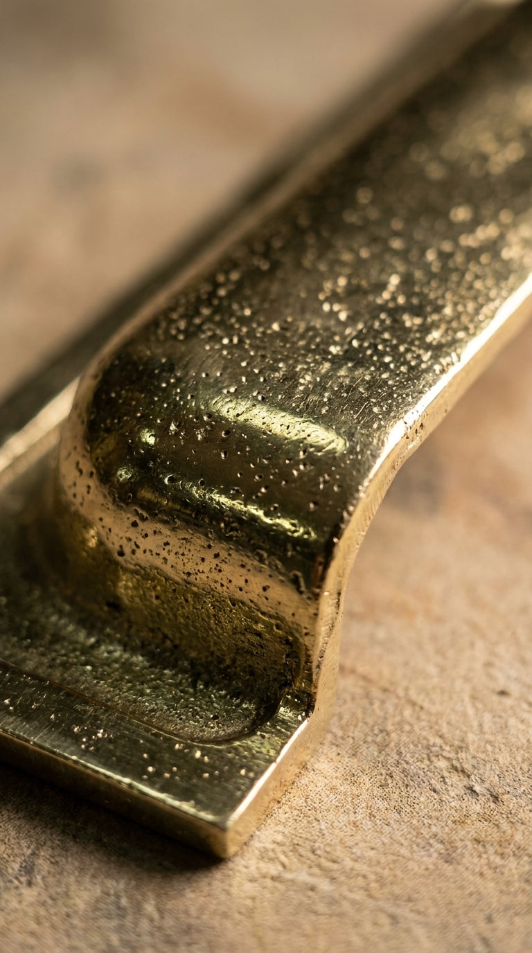 Solid Brass Door Cup Pull F171