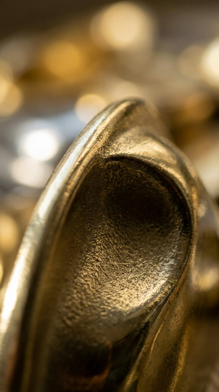 Solid Brass Door Cup Pull F172