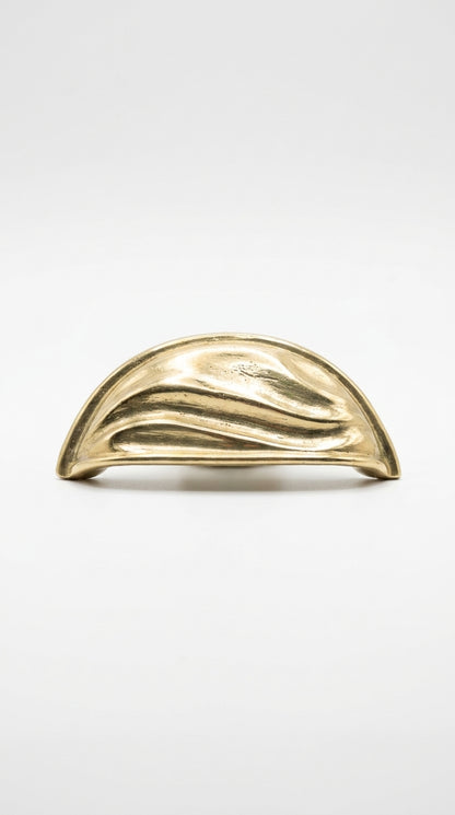 Solid Brass Door Cup Pull F173