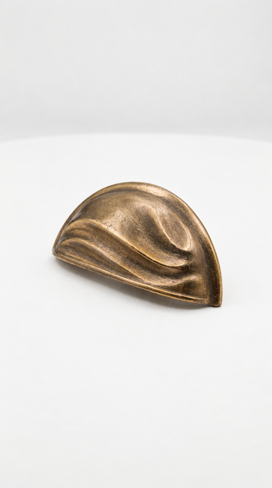 Solid Brass Door Cup Pull F173