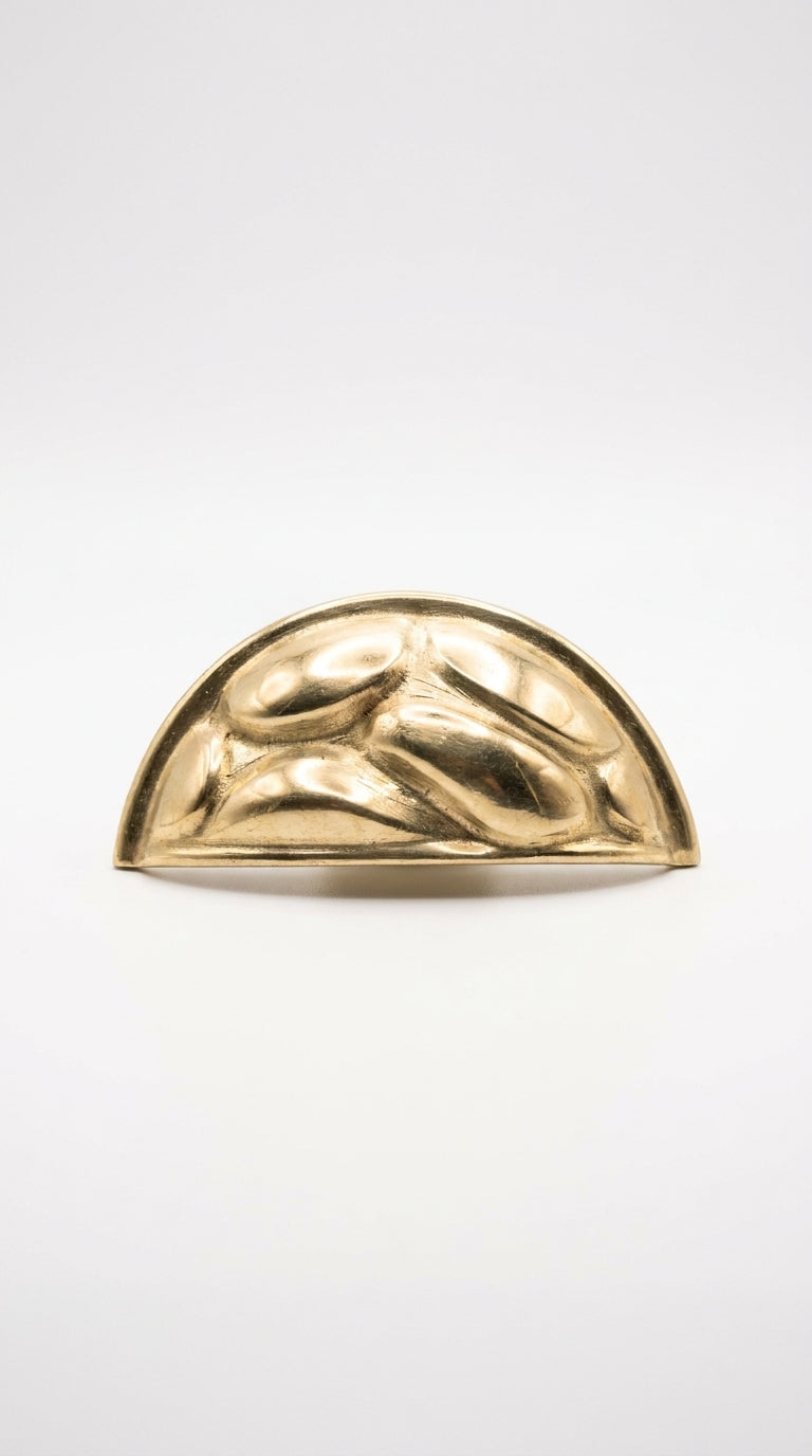 Solid Brass Door Cup Pull F174